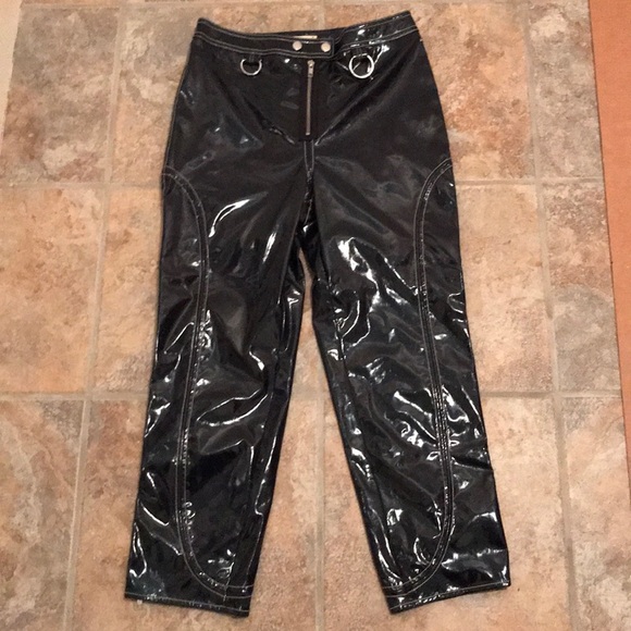 NWOT For Love and Lemons Idol Vinyl Pants Medium - Picture 8 of 15